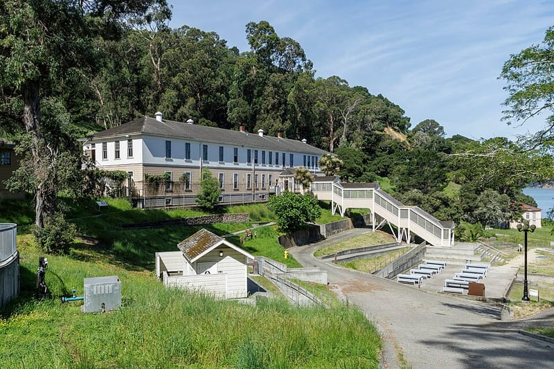 The detention barracks at the Angel Island Immigration Station