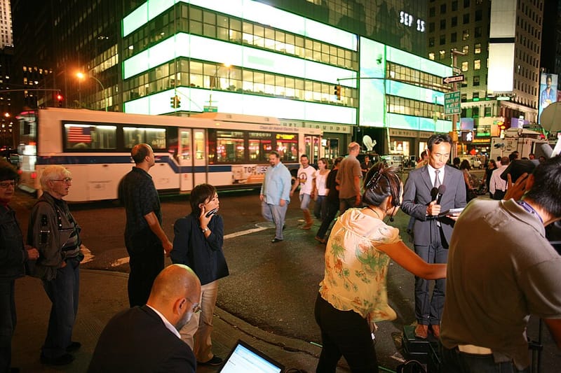 Lehman Brothers headquarters in New York City on September 15, 2008, the month the firm filed for bankruptcy
