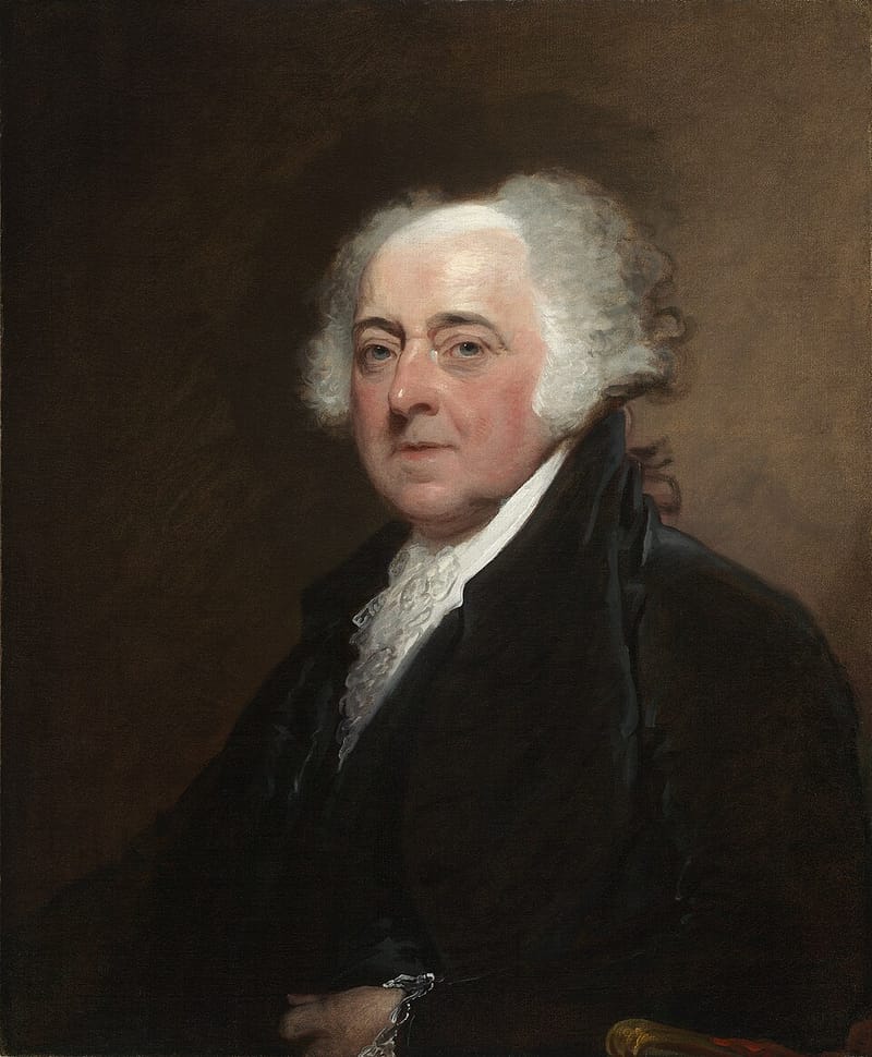 Portrait of John Adams by Gilbert Stuart