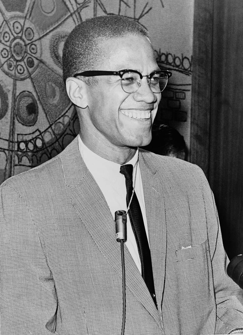 Photograph of Malcolm X