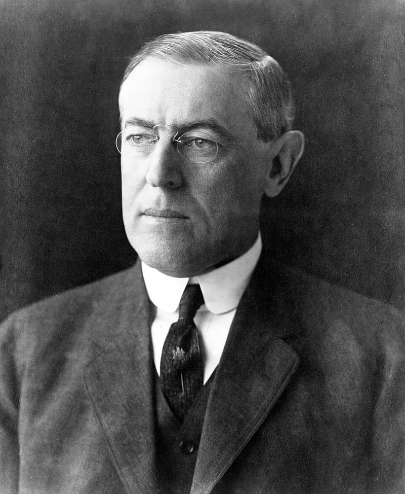 Photograph of Woodrow Wilson
